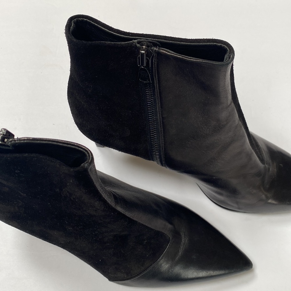 Rag & Bone Beha Pointy Toe Mix Leather And Suede … - image 7